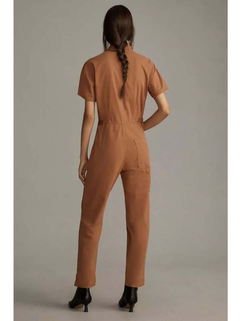 Pistola Grover Short-Sleeve Cotton Field Jumpsuit Size Medium - Picture 5 of 12